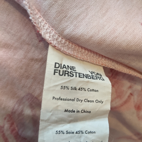 NWOT Diane Von Furstenburg Floral Wrap Dress - Picture 3 of 7